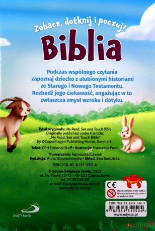 Biblia. Zobacz, dotknij, poczuj! [KSIĄŻKA]