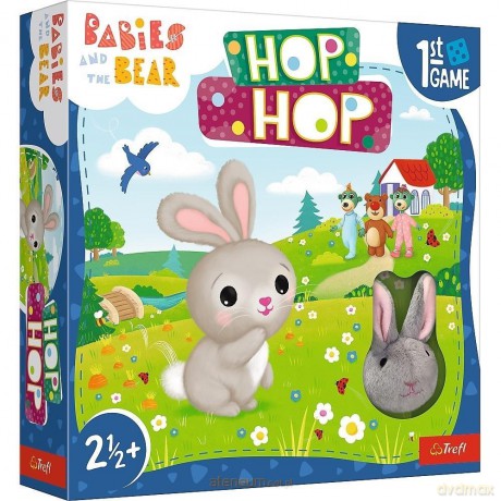 Hop Hop! Bobaski i Miś [GRA PLANSZOWA]