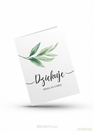 Karnet - Dziękuję Bogu za Ciebie