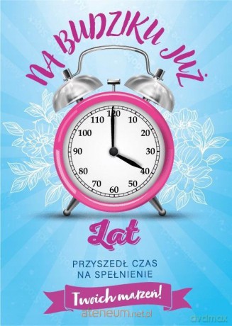 Karnet Urodziny wymienne cyfry