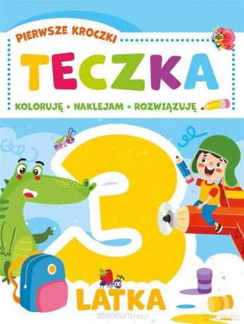 Pierwsze kroczki. Teczka 3-latka [KSIĄŻKA]