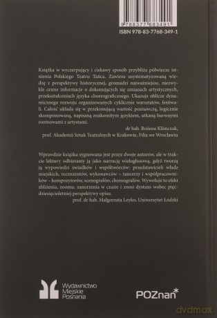 Polski Teatr Tańca 19732023 Historia ludzie idee - Stefan Drajewski, Jagoda Ignaczak [KSIĄŻKA]
