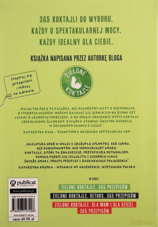 Zielone Koktajle odchudzające i dietetyczne - Zielone Koktajle [KSIĄŻKA]
