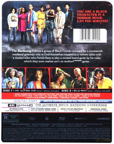 The Blackening [Blu-Ray 4K]+[Blu-Ray]