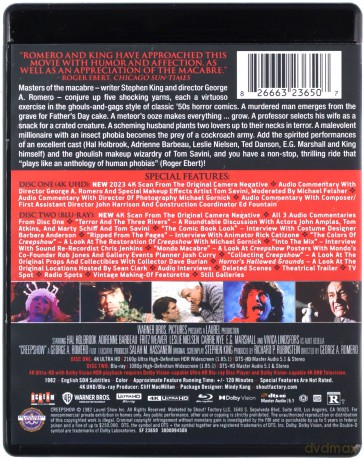 Creepshow [Blu-Ray 4K]+[Blu-Ray]