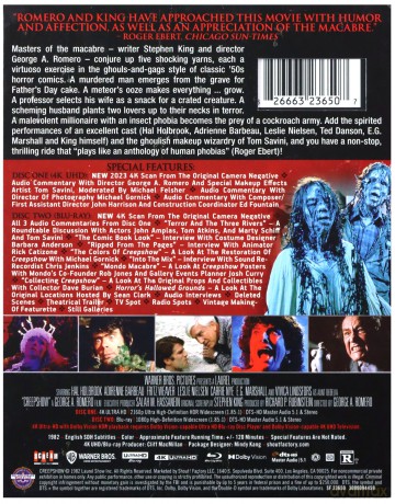 Creepshow [Blu-Ray 4K]+[Blu-Ray]