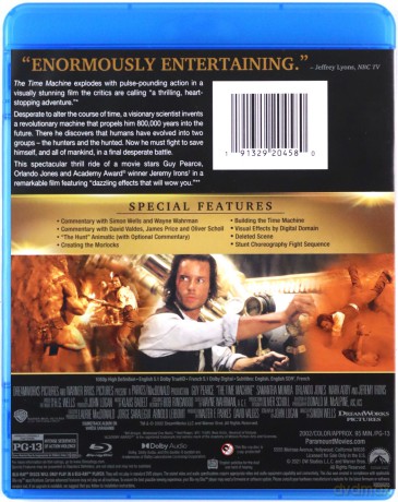 The Time Machine (Wehikuł czasu) [Blu-Ray]