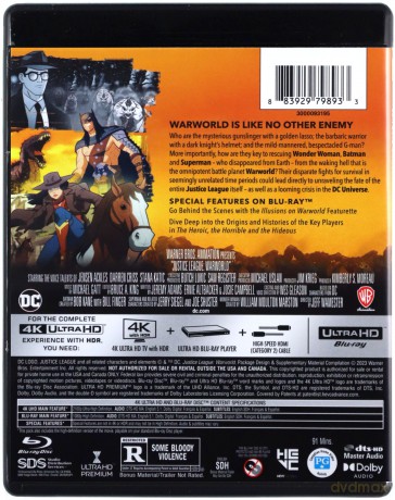 Justice League: Warworld [Blu-Ray 4K]+[Blu-Ray]
