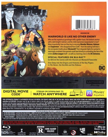 Justice League: Warworld [Blu-Ray 4K]+[Blu-Ray]