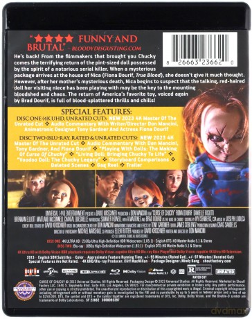 Curse of Chucky (Klątwa laleczki Chucky) [Blu-Ray 4K]+[Blu-Ray]