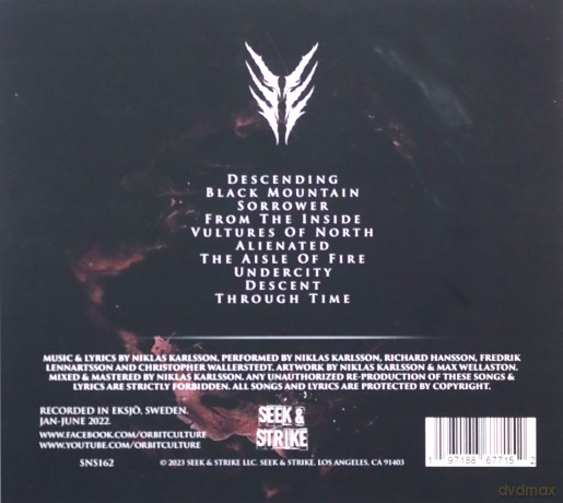 Orbit Culture: Descent (digipack) [CD]
