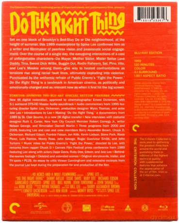 Do the Right Thing (Rób, co należy) (The Criterion Collection) [2xBlu-Ray]