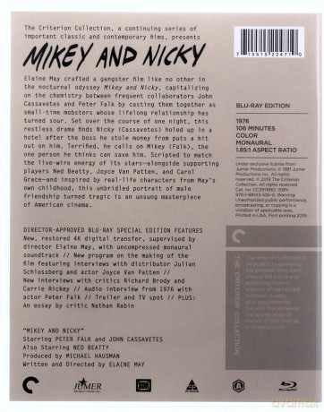 Mikey and Nicky (Criterion Collection) [Blu-Ray]