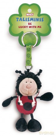 NICI wieszak/brelok na klucze biedronka 7 cm Talisminis