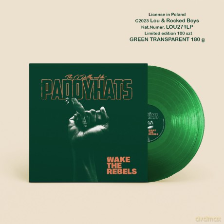 The O'Reillys and the Paddyhats: Wake The Rebels (Green Transparent) [Winyl]