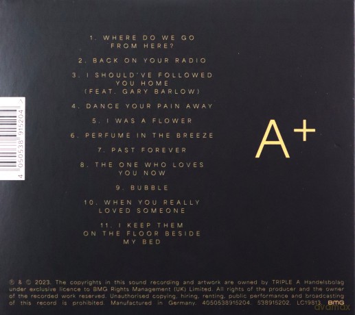 Agnetha Fältskog: A+ [CD]