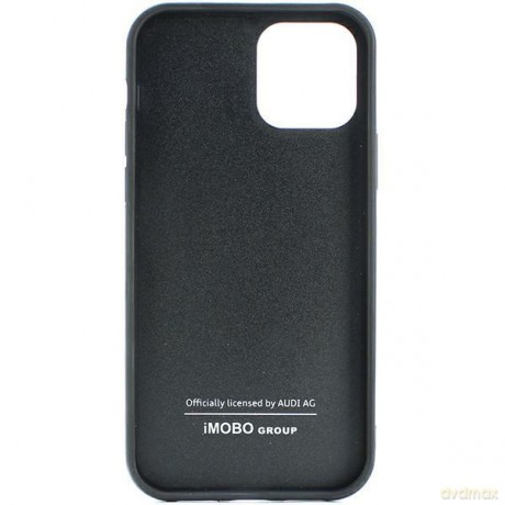 Audi nakładka do iPhone 11 AU-TPUPCIP11-R8/D2-BK czarna hard case Carbon Fiber