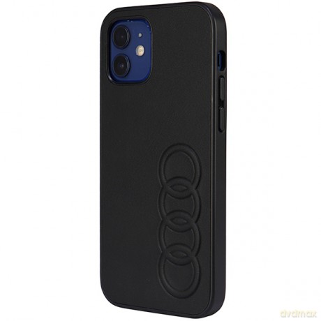 Audi nakładka do iPhone 11 AU-TPUPCIP11-TT/D1-BK czarna hard case Synthetic Leather