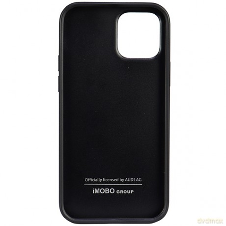 Audi nakładka do iPhone 11 AU-TPUPCIP11-TT/D1-BK czarna hard case Synthetic Leather