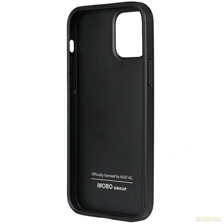 Audi nakładka do iPhone 11 AU-TPUPCIP11-TT/D1-BK czarna hard case Synthetic Leather