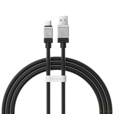 Baseus kabel CoolPlay USB - USB-C 1m 100W czarny