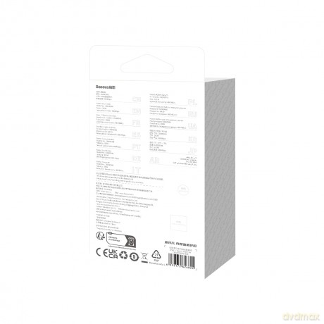 Baseus kabel CoolPlay USB - USB-C 1m 100W niebieski
