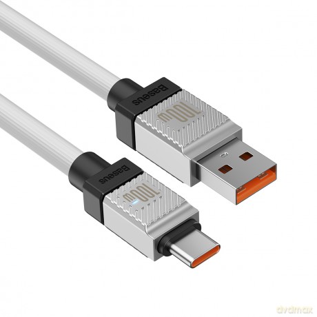 Baseus kabel CoolPlay USB - USB-C 2m 100W biały