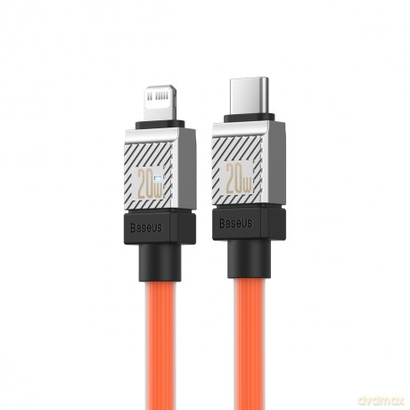 Baseus kabel CoolPlay USB-C - Lightning 1m 20W pomarańczowy