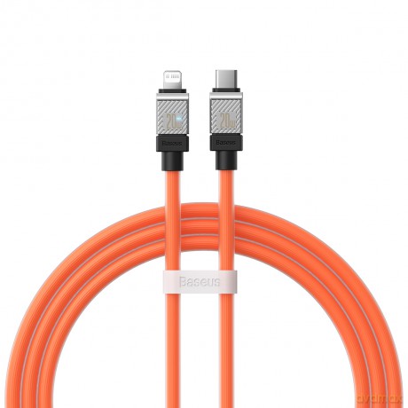 Baseus kabel CoolPlay USB-C - Lightning 2m 20W pomarańczowy
