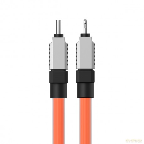Baseus kabel CoolPlay USB-C - Lightning 2m 20W pomarańczowy