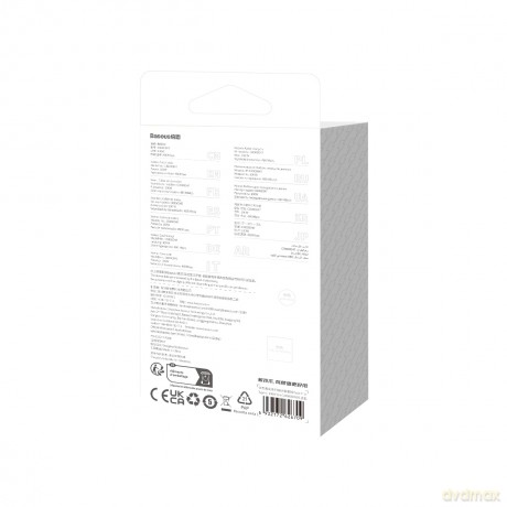 Baseus kabel CoolPlay USB-C - USB-C 2m 100W niebieski