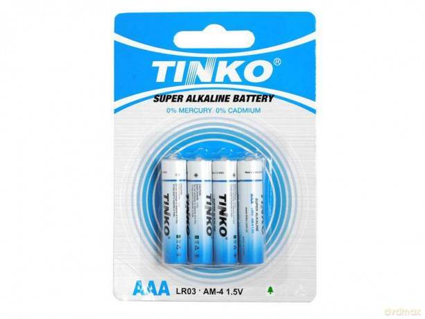 Bateria alkaliczna TINKO AAA/LR3 4szt/blister