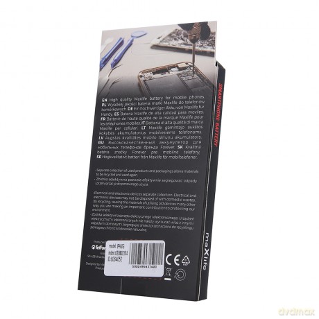 Bateria Maxlife do iPhone 8 1960mAh