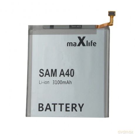 Bateria Maxlife do Samsung Galaxy A40 A405 EB-BA405ABE 3100mAh