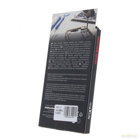 Bateria Maxlife do Samsung Galaxy S4 i9500 EB-B600BE 2800mAh