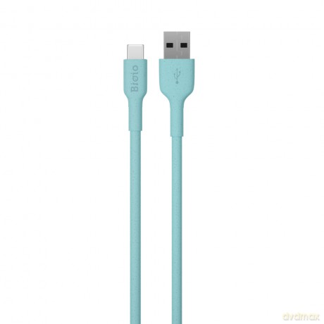 Bioio kabel USB - USB-C 1,0 m 2,4A niebieski
