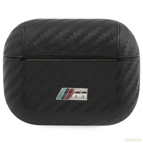 BMW etui do AirPods Pro BMAP2CMPUCA czarne M PU Carbon Metal Logo