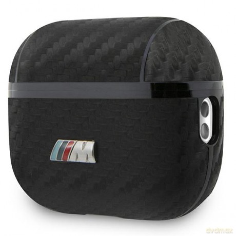 BMW etui do AirPods Pro BMAP2CMPUCA czarne M PU Carbon Metal Logo