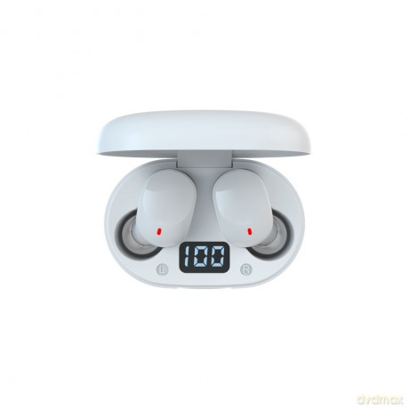 Devia słuchawki Bluetooth TWS Joy A6 białe
