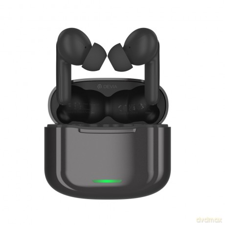 Devia słuchawki Bluetooth TWS Star E1 czarne z ANC