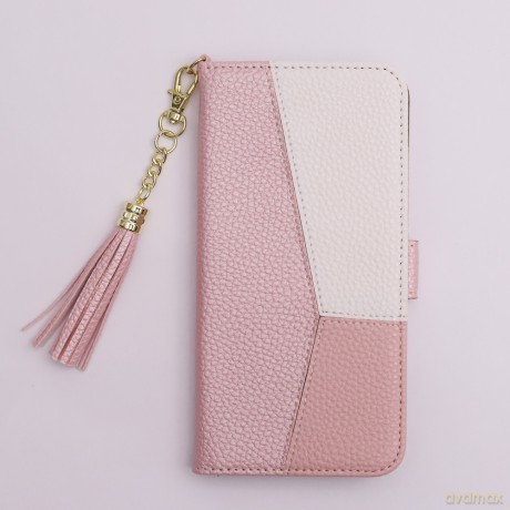 Etui Charms do Oppo A17 różowe