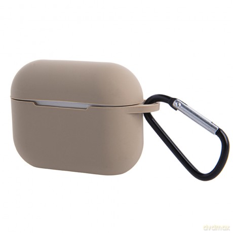 Etui do Airpods Pro 2 karmelowe z zawieszką