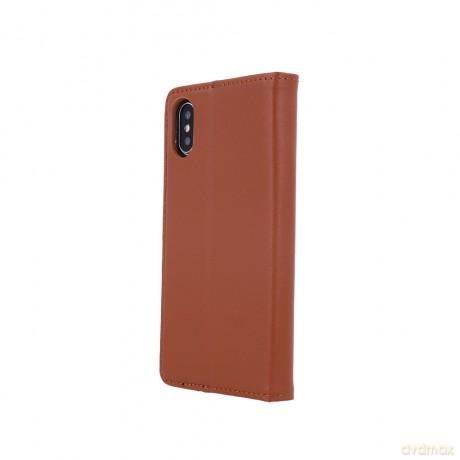 Etui skórzane Smart Pro do Oppo A17 brązowe