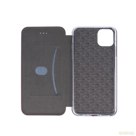 Etui Smart Diva do Oppo A17 burgundowe
