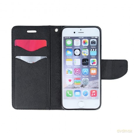 Etui Smart Fancy do Oppo A17 złoto-czarne