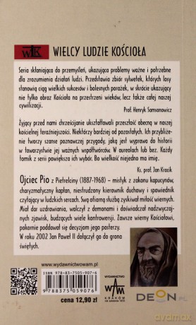Święty Ojciec Pio  -  Gracjan F. Majka OFMCap [KSIĄŻKA]