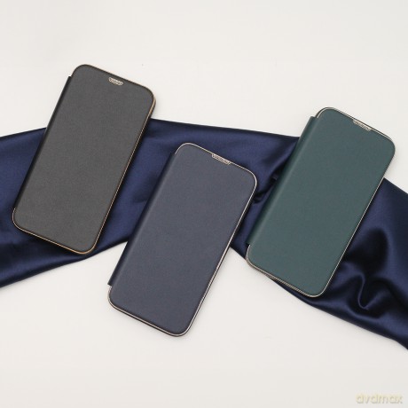 Etui Smart Gold Frame Mag do iPhone 11 Pro Max ciemnozielony