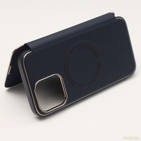 Etui Smart Gold Frame Mag do iPhone 11 Pro Max granatowe