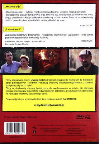 Wszyscy Piją. 5 Minut Teorii  -  Tomasz Mucha [DVD]