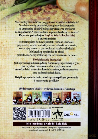 Zwykła Książka Kucharska  -  Anna Karasiowa [KSIĄŻKA]